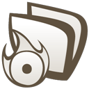 Folders Burn Icon