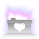 Aurora Heart Icon
