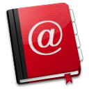 AddressBook Red Icon