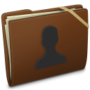 Brown Elastic User Icon