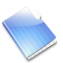 Aqua  Folder Icon