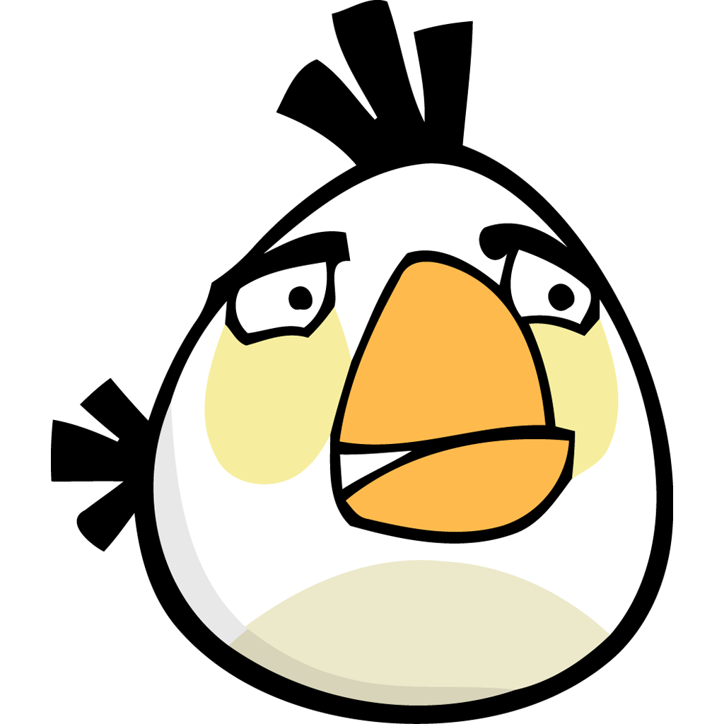 angry bird white Icon