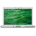 MacBook Pro Glossy Grass PNG Icon