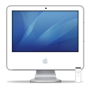 iMac iSight Aqua PNG Icon