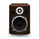 Speaker Dark Wood Icon