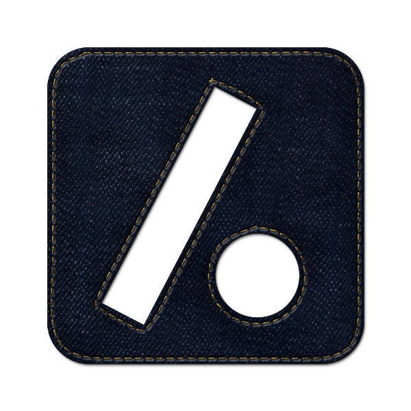 Slash dot square Icon