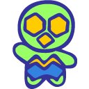 Alien Gatsu Blue Icon