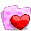 Folder Valentines Icon