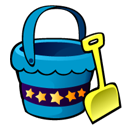 bucket and shovel Icon
