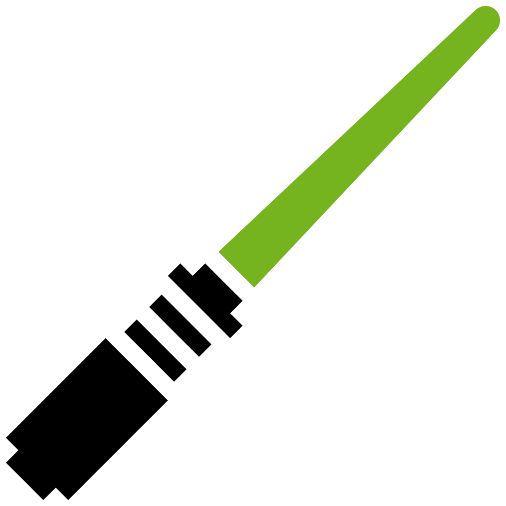 Lightsaber Green Icon