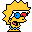 Simpsons Family Lisa in 3D Icon