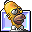 Folder 3D Homer on 3D Icon