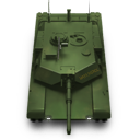 Abrams M1 Battle Tank Icon
