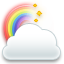 cloud rainbow Icon