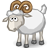 male sheep Icon