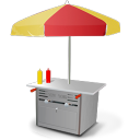 Hot Dog Car Icon
