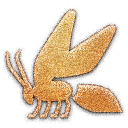 Bee Embossed Icon