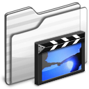 Movies Folder white Icon