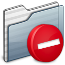Private Folder graphite Icon