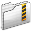 Security Folder white Icon