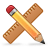 0017 Pencil and Ruler Icon