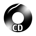 Black CD Icon