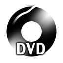 Black DVD Icon
