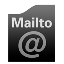 Black Mailto Icon