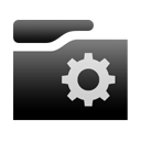 Black SmartFolder Icon