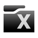 Black SystemFolder Icon