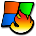 windows burning Icon