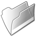 Filesystem folder grey open Icon