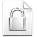 Mimetype encrypted Icon