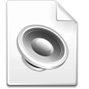 Mimetype sound Icon
