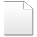 Mimetypes Blank Document Icon
