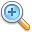 magnifier zoom in Icon