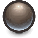 Brown Sphere Icon