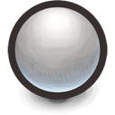 White Sphere Icon