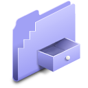 Drop Box Folder alt Icon