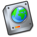 Harddrive network disabled Icon