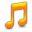 Music Orange Icon