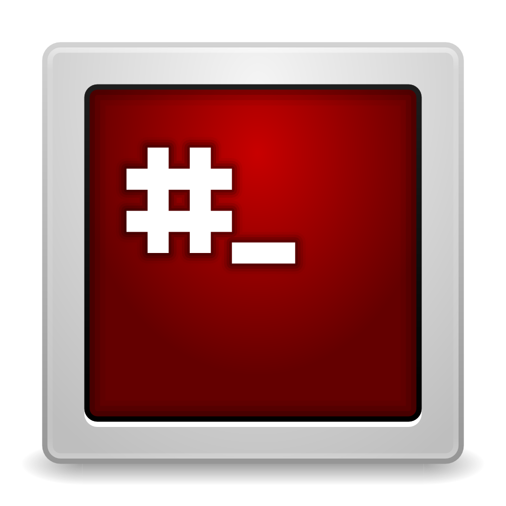 Apps gksu root terminal Icon
