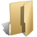 Filesystems folder open Icon