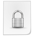Mimetypes file locked Icon