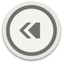 Orbital arrow backward Icon