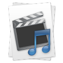 Movie Music File Icon
