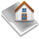 Grey Home Icon