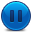Pause Blue Icon
