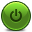 Power Button Green Icon