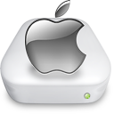 Drive Apple gray Icon